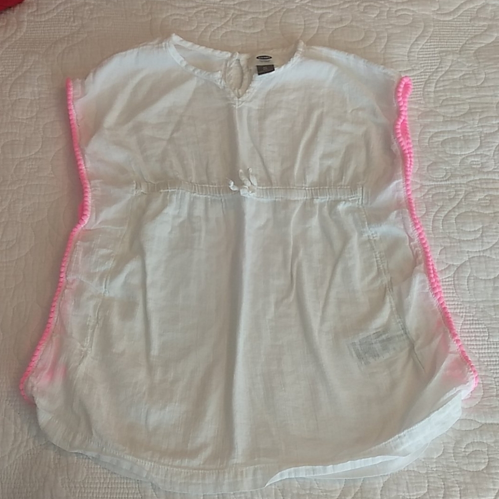 EUC Old Navy Beach Cover Toddler Girl, 4t